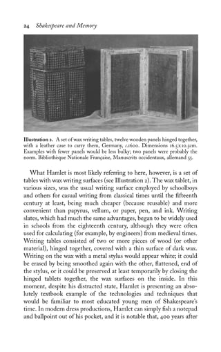Hamlet Memory Shakespeare And Memory Hester Leesjeffries | PDF