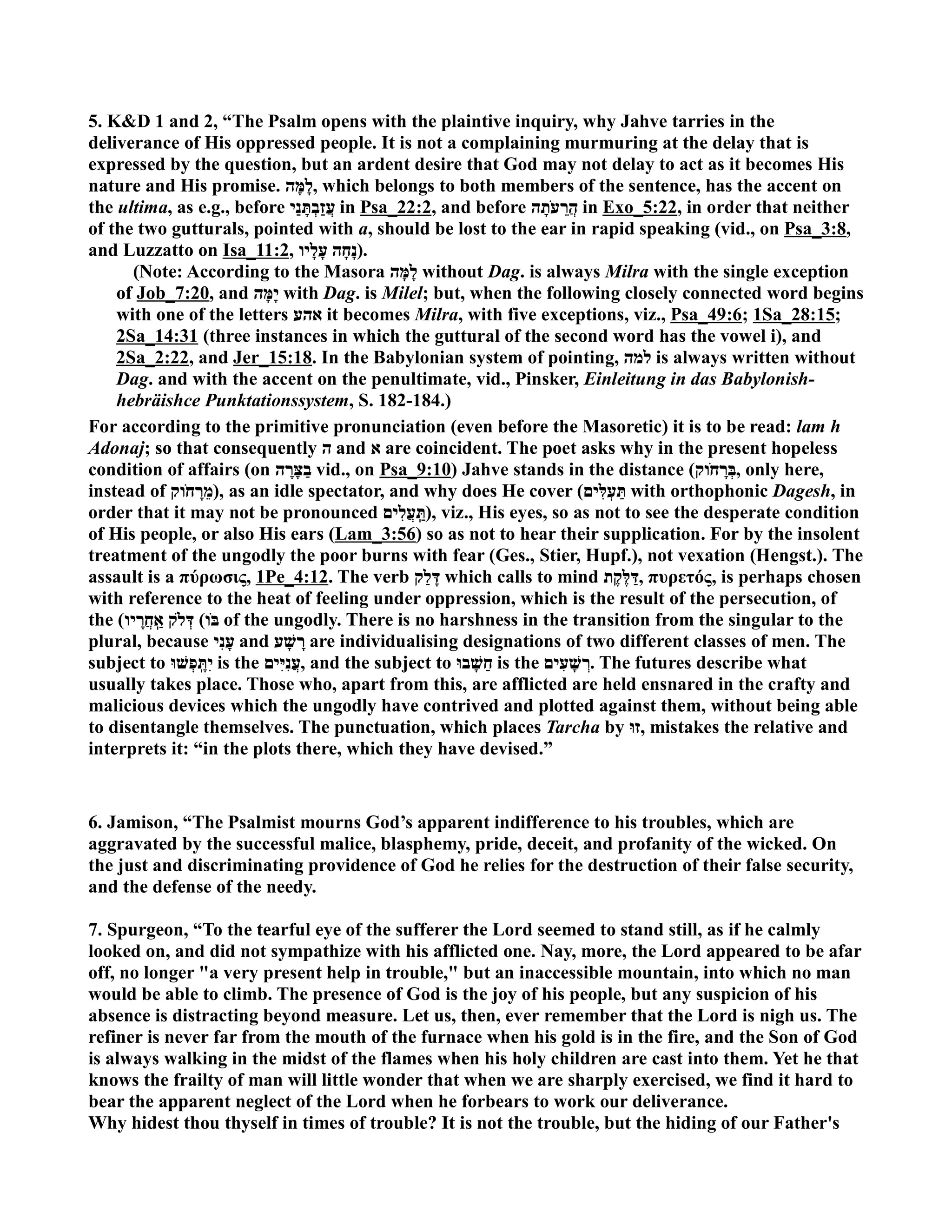 52131283 psalm 10 commentary PDF