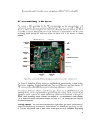 International Journal of Embedded systems and Applications(IJESA) Vol.5, No.2, June 2015
39
4.Experimental Setup Of The Sy...