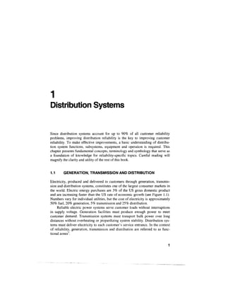 Electric Power Distribution Reliability 1st Edition Richard E. Brown | PDF