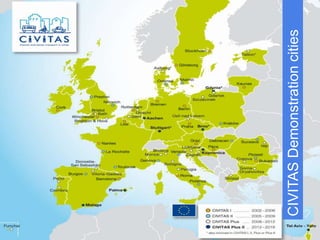 THE CIVITAS INITIATIVE IS CO-FINANCED
BY THE EUROPEAN UNION
CIVITASDemonstrationcities
 