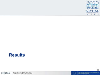 22
Results
Teije.Gorris@CIVITAS.eu
 