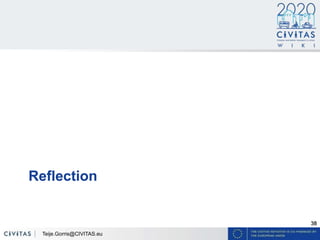 38
Reflection
Teije.Gorris@CIVITAS.eu
 