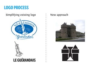 logo process
New approachSimplifying existing logo
 