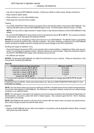 521f Case tier Iv Operator manual Download | PDF