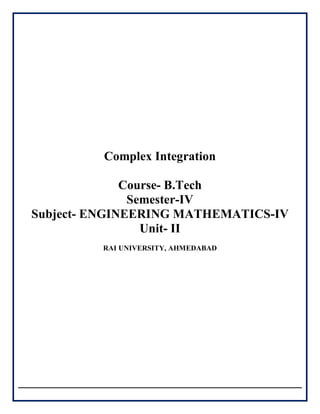 engineeringmathematics-iv_unit-ii | PDF