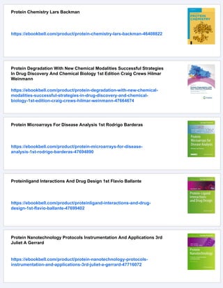 Protein Selfassembly Methods And Protocols Jennifer J Mcmanus Ed | PDF