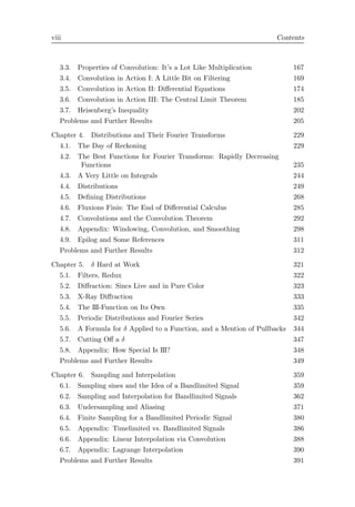Lectures On The Fourier Transform And Its Applications Brad Osgood | PDF