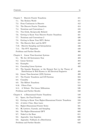 Lectures On The Fourier Transform And Its Applications Brad Osgood | PDF