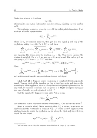Lectures On The Fourier Transform And Its Applications Brad Osgood | PDF