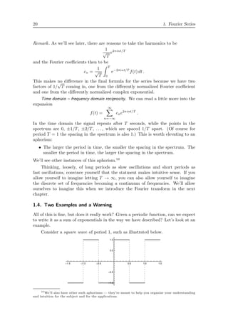 Lectures On The Fourier Transform And Its Applications Brad Osgood | PDF