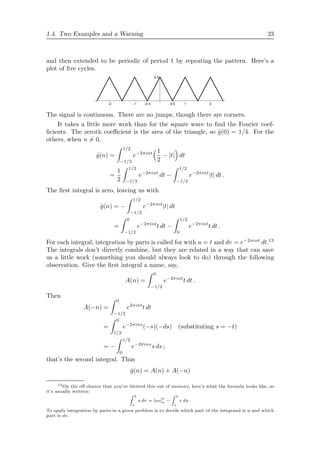 Lectures On The Fourier Transform And Its Applications Brad Osgood | PDF