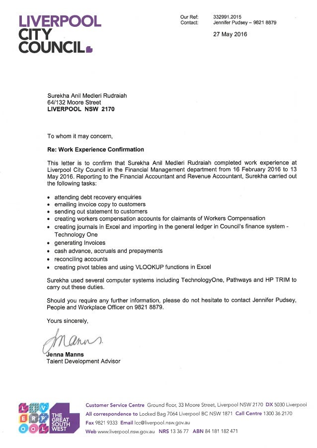 work experience agreement template confirmation letter working experience employer 28 work experience agreement template confirmation letter working experience employer 28