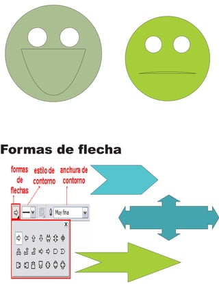 Formas de flecha
 
