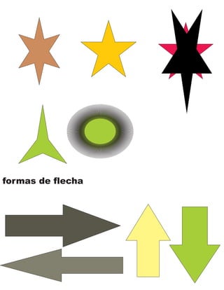 formas de flecha