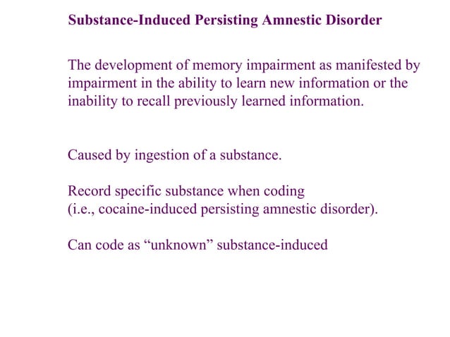 amnestic disorder vs dementia amnestic disorder vs dementia
