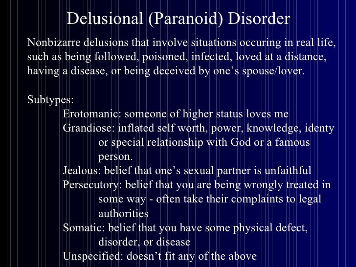 Psychotic Disorders