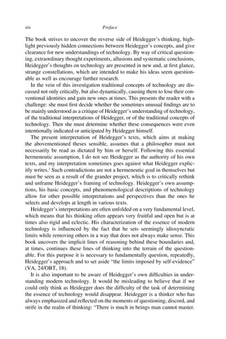 Unframing Martin Heideggers Understanding Of Technology On The ...
