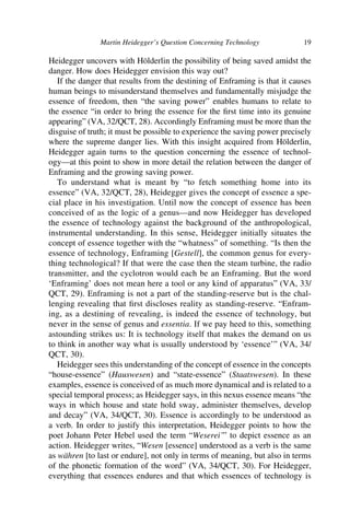 Unframing Martin Heideggers Understanding Of Technology On The ...