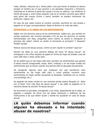 PREVENCIÓN DEL ABUSO SEXUAL EN MENORES. | PDF