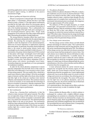 Silicon Photonics: A Solution for Ultra High Speed Data Transfer | PDF
