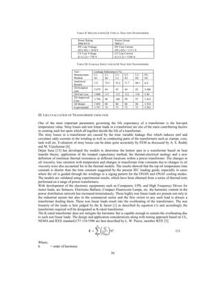 Finite Element Method for Designing and Analysis of the Transformer – A ...