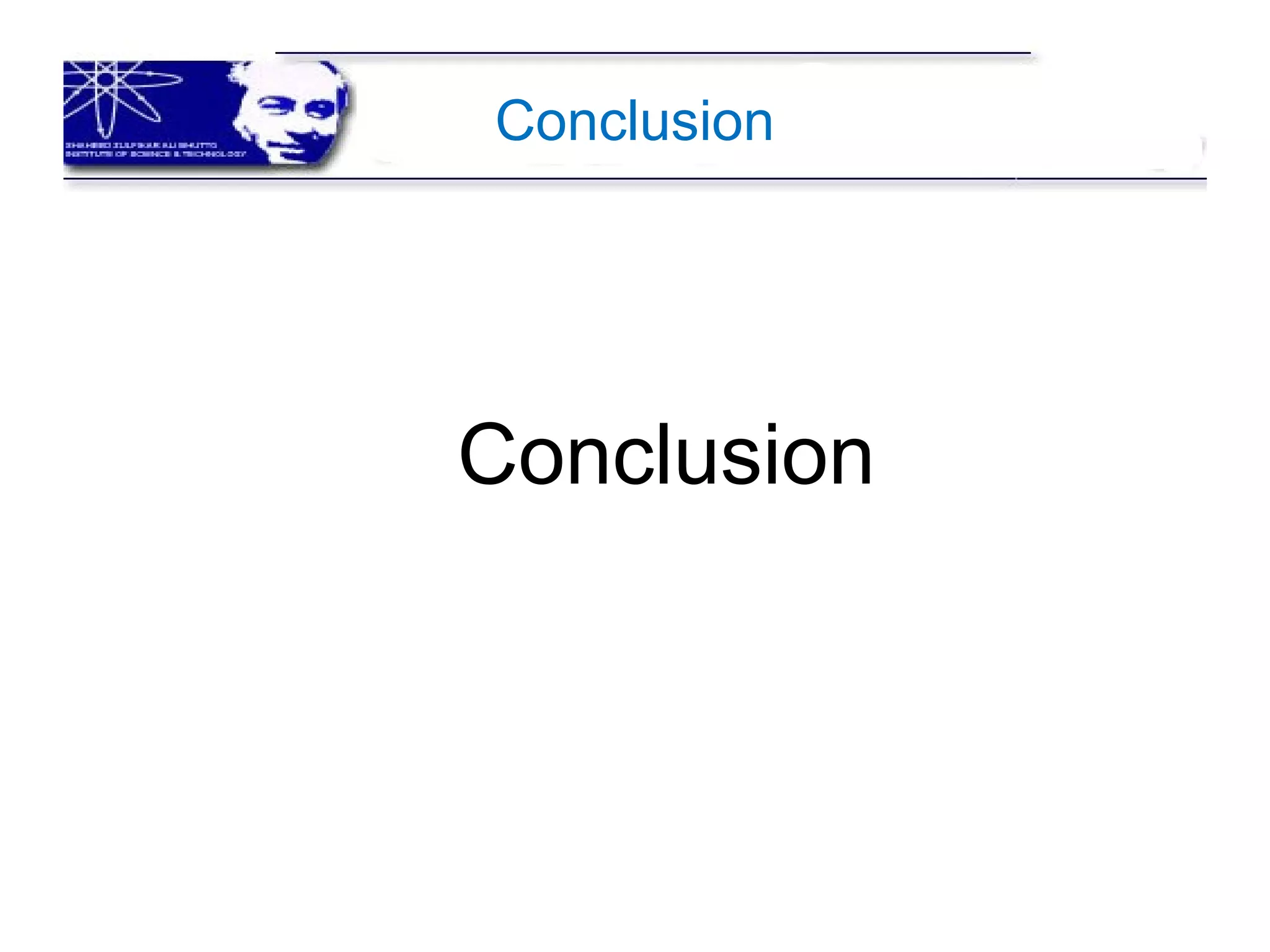 Conclusion
Conclusion
 