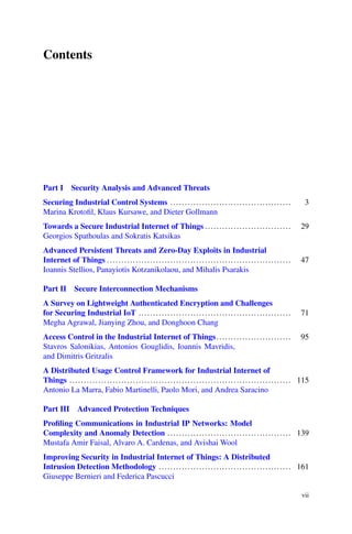 Security And Privacy Trends In The Industrial Internet Of Things 1st Ed ...