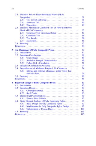 Electrical Design Of A 400 Kv Composite Tower 1st Ed Tohid Jahangiri | PDF
