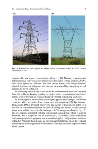 Electrical Design Of A 400 Kv Composite Tower 1st Ed Tohid Jahangiri | PDF