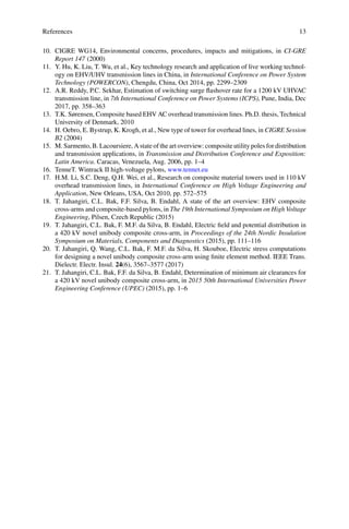 Electrical Design Of A 400 Kv Composite Tower 1st Ed Tohid Jahangiri | PDF
