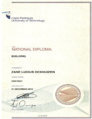 National Diploma(Building)