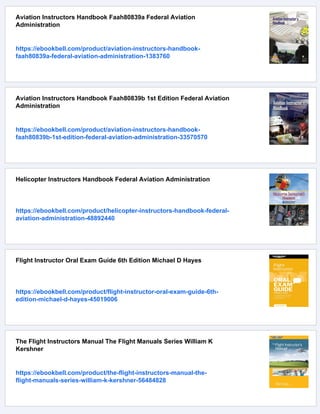 Aviation Instruction And Training Telfer Ross | PDF