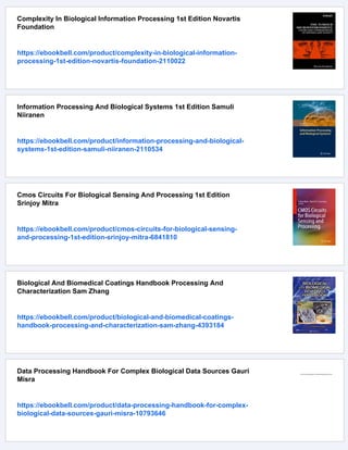 Biological Processing Of Solid Waste Mukesh Kumar Awasthi Sunil Kumar | PDF