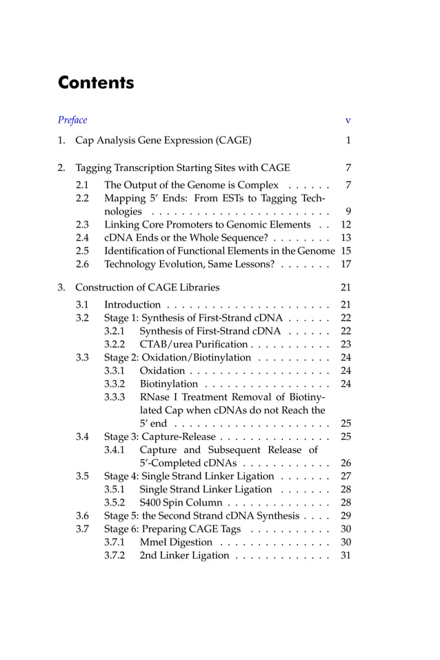 Capanalysis Gene Expression Cage The Science Of Decoding Genes ...