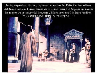 La pasion muerte y resurreccion de jesus el cristo. | PDF