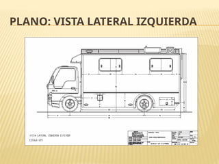 PLANO: VISTA LATERAL IZQUIERDA
 