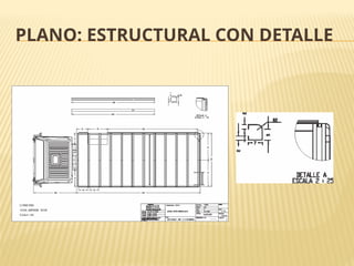 PLANO: ESTRUCTURAL CON DETALLE
 