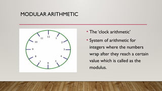 Modular Arithmetic Clock For Modulus 525330712-MODULAR-ARITHMETIC.pptx shshs hz | PPTX