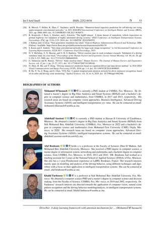 DriveNet: A deep learning framework with attention mechanism for early ...