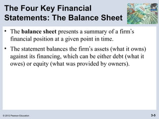 CHAPTER 3 Financial Statements and Ratio Analysisa | PPT