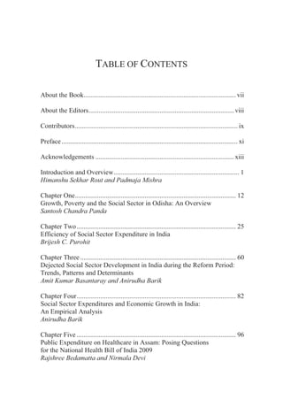 Social Sector In India Issues And Challenges Mishra Padmaj Rout | PDF