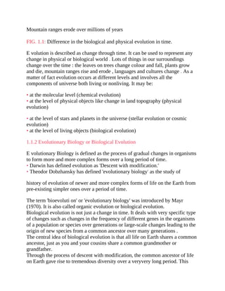 Evolution Range 6 Organic Evolution Evolutionary Biology 13th Edition 13th Veer Bala ...