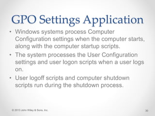 Group policy objects | PPT