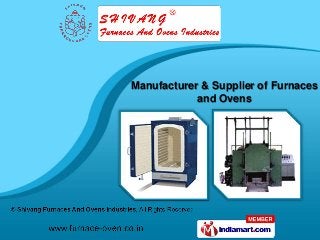 Manufacturer & Supplier of Furnaces
            and Ovens
 