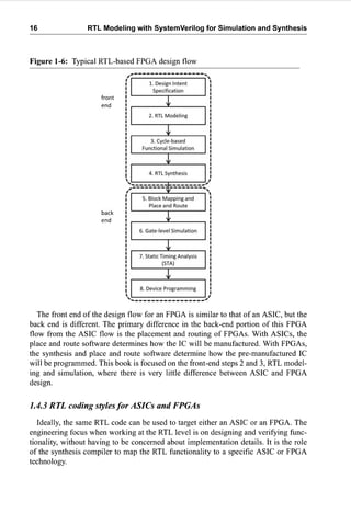 Rtl Modeling With Systemverilog For Simulation And Synthesis Using ...