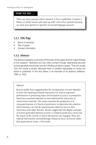 Second Language Research Methodology And Design 2nd Edition Alison ...