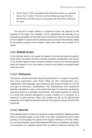 Second Language Research Methodology And Design 2nd Edition Alison ...