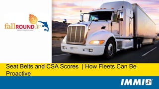 Seat Belts and CSA Scores | How Fleets Can Be Proactive
 