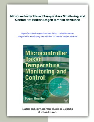 Microcontroller Based Temperature Monitoring and Control 1st Edition ...